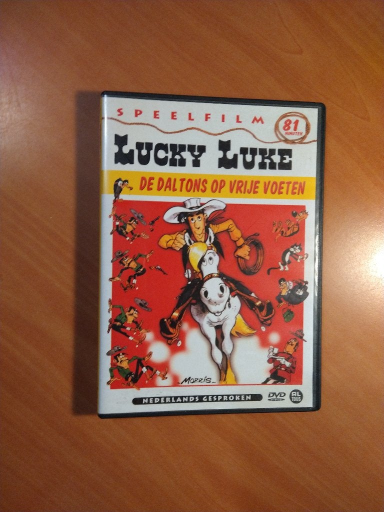 DVD Lucky Luke. De Daltons op vrije voeten, Alle leeftijden, Ophalen of Verzenden, Zo goed als nieuw, Amerikaans