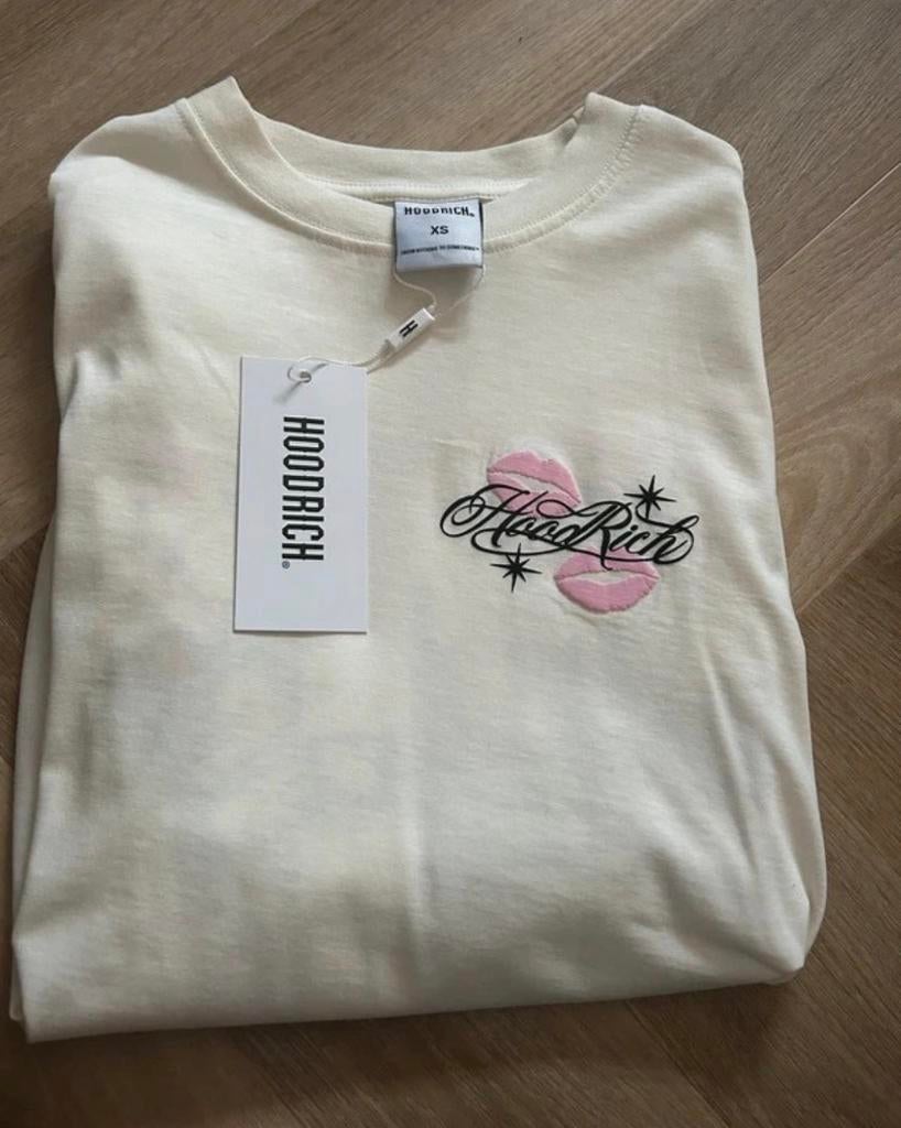Hoodrich shirt, Kleding | Dames, Wit, Nieuw, Ophalen of Verzenden, Korte mouw