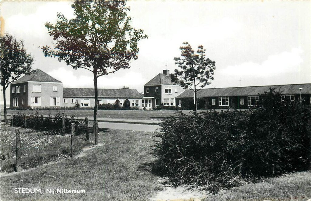 701-231-045 Stedum Nij-Nittersum, Verzamelen, Ophalen of Verzenden, Voor 1920, Groningen