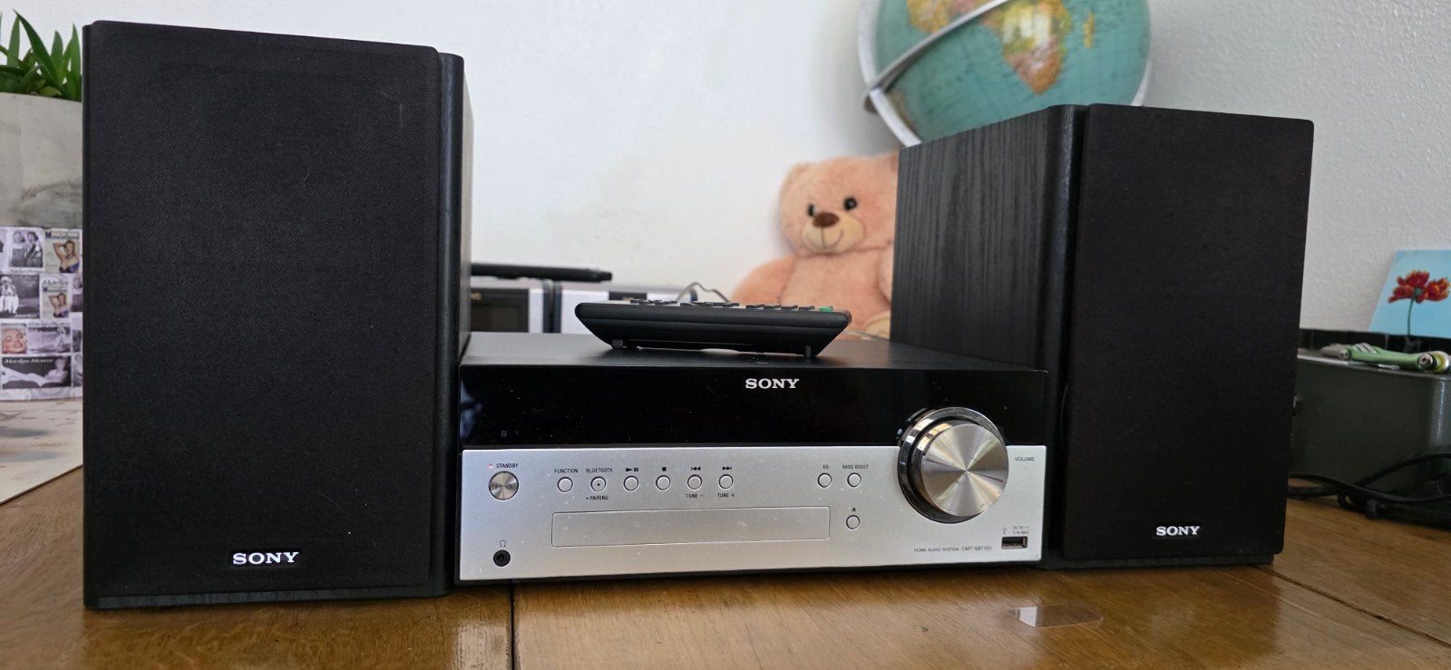 Sony CMT-SBT100 Microset met Bluetooth en CD-speler, Ophalen of Verzenden