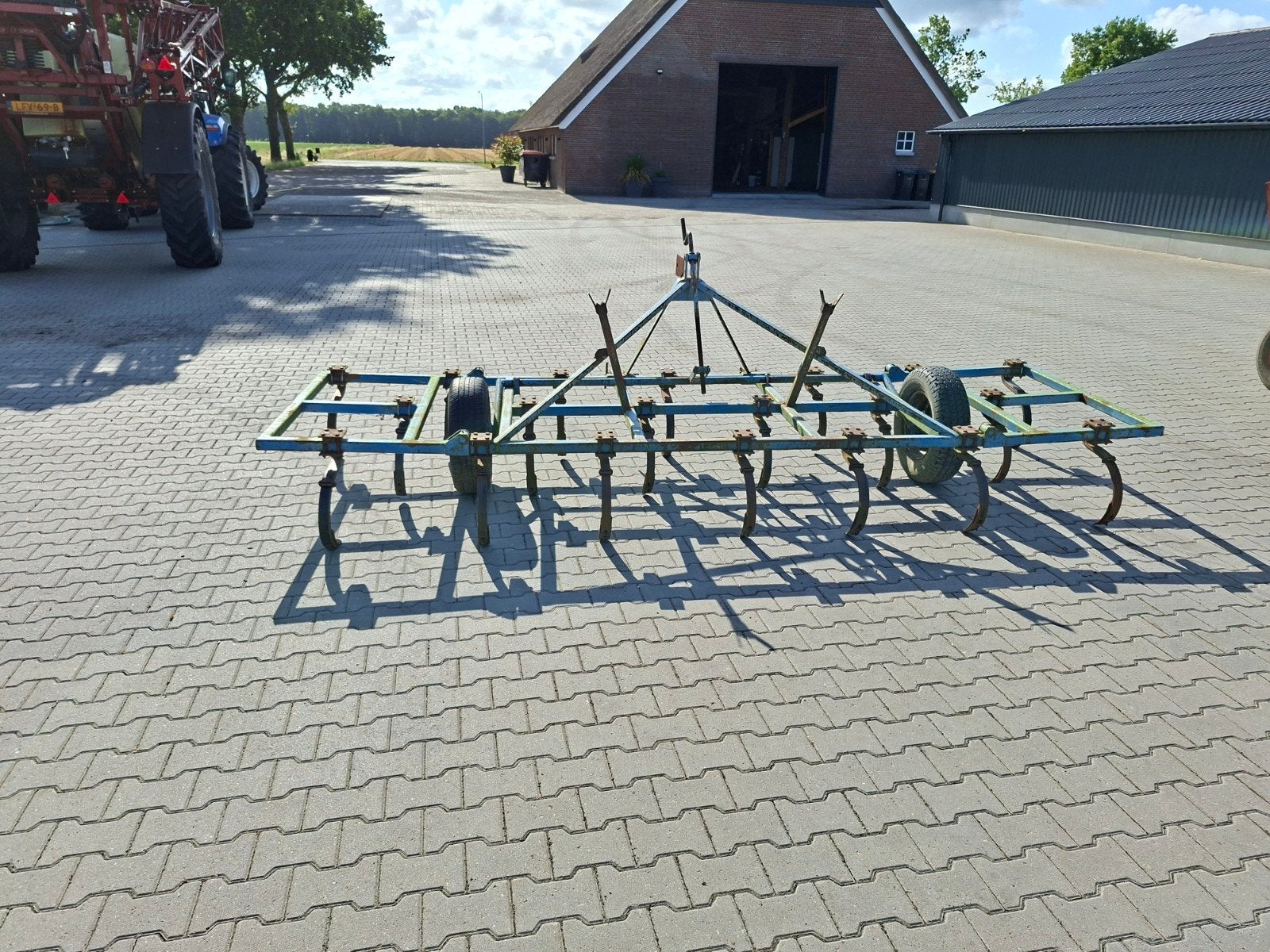 Triltand cultivator opklapbaar, Ophalen, Akkerbouw, Grondbewerking