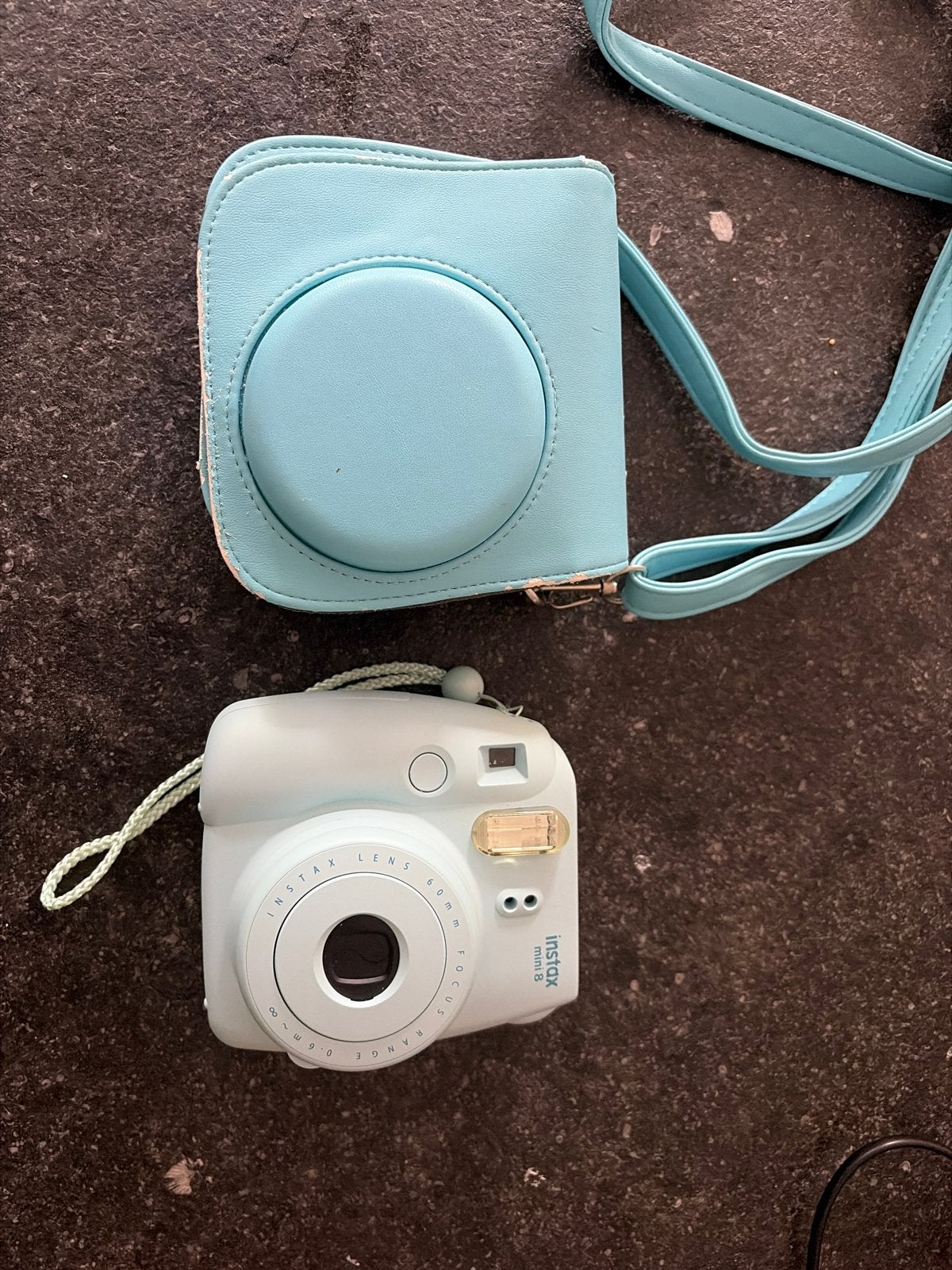 Fujifilm Instax Mini 8 Instant Camera met hoesje, Ingebouwde flitser, Gebruikt, Instant camera, Ophalen of Verzenden