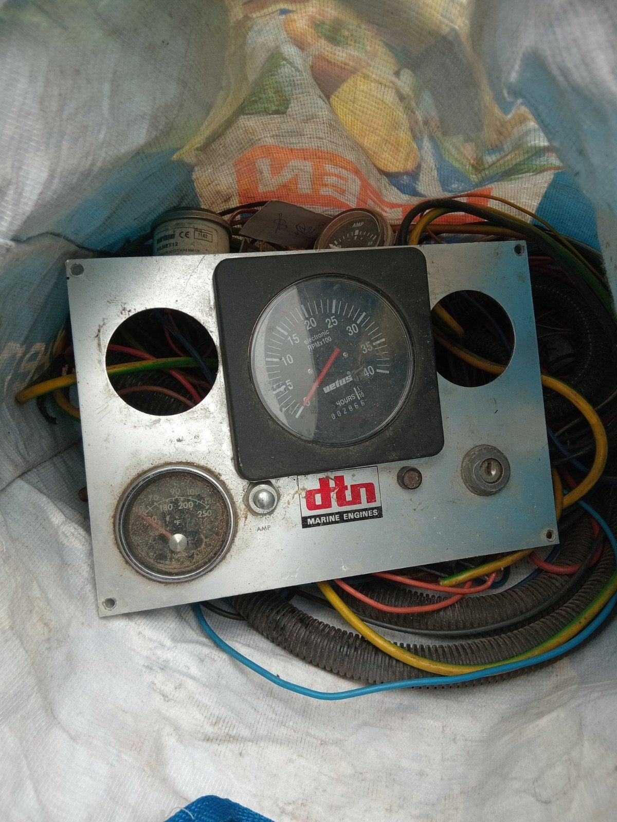 Dashboard inboard motor met kabelboom - Peugeot Indenor, Ophalen of Verzenden, Gebruikt, Motor en Techniek