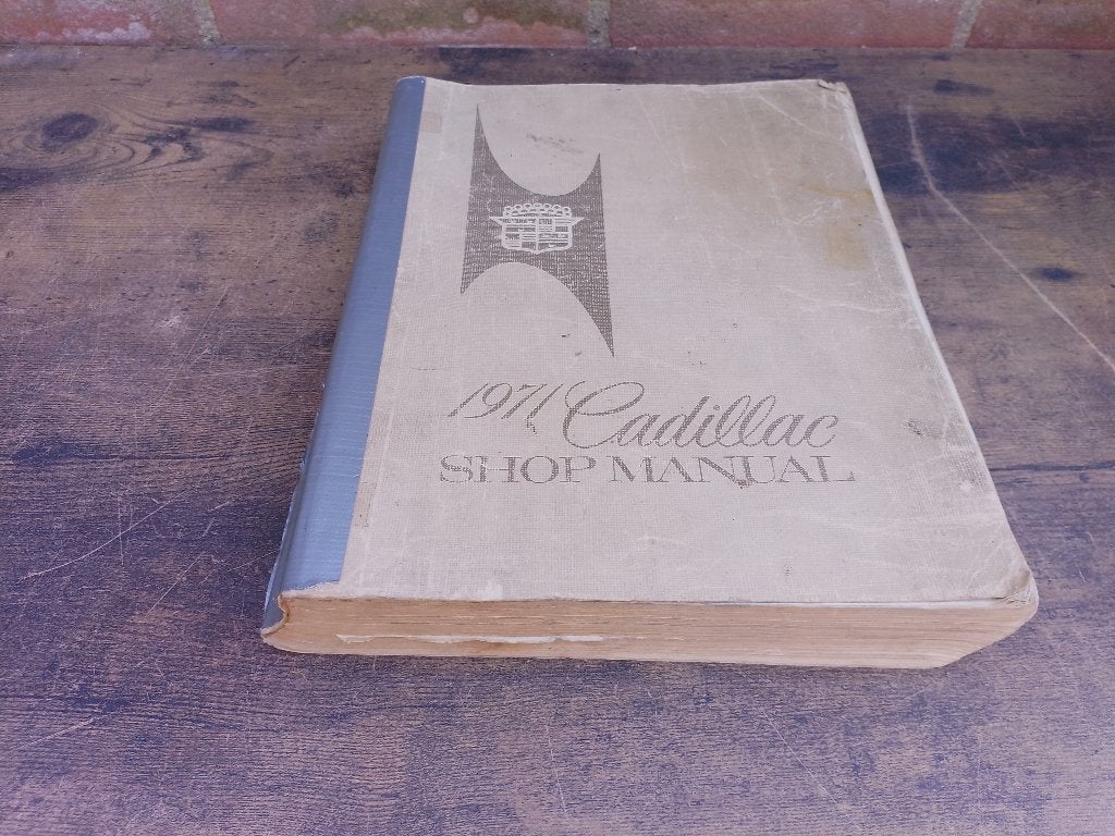 Dealer Werkplaatsboek Cadillac Eldorado 1971, Ophalen of Verzenden, Gelezen, Overige merken
