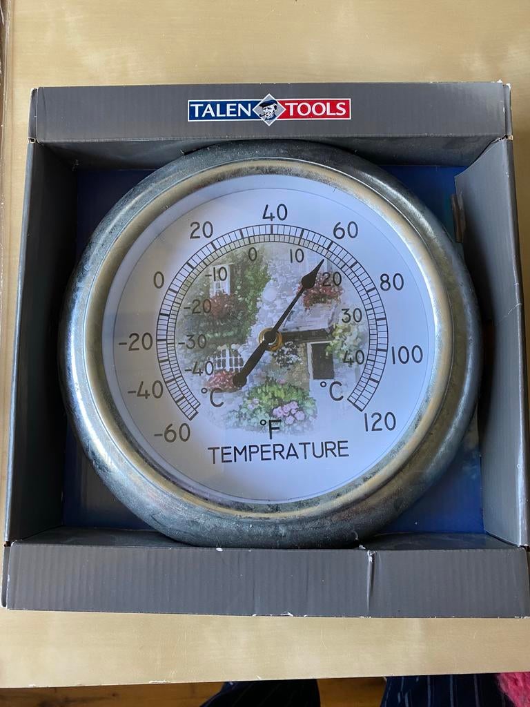 Talen Tools Buitenthermometer - Nieuw in verpakking, Ophalen of Verzenden, Nieuw