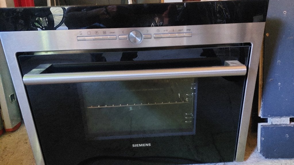 siemens combi stoomoven, zgan, Witgoed en Apparatuur, Ophalen, Hete lucht, Inbouw, Stoomoven