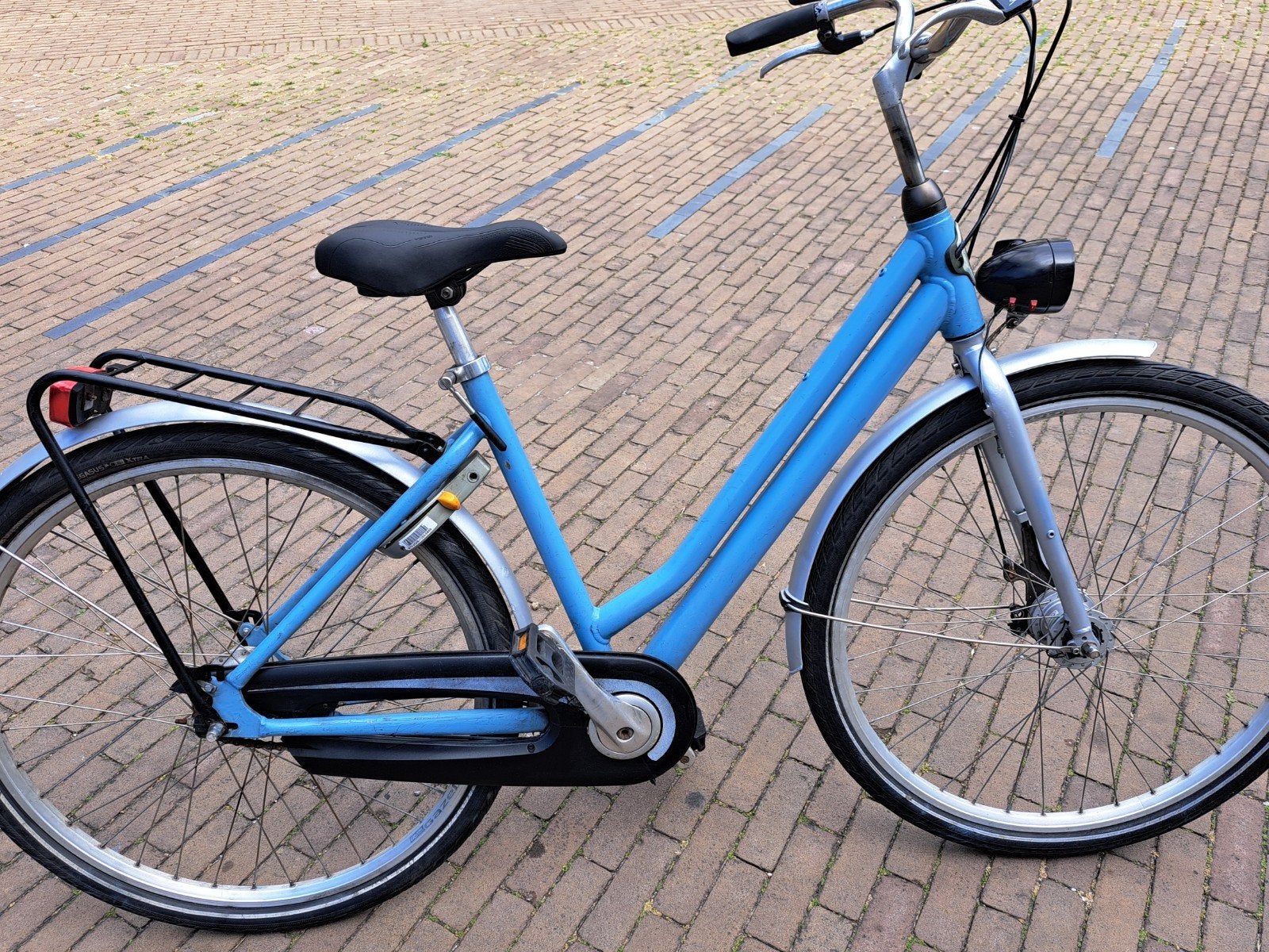 mooie damesfiets gazelle 28 inch, Fietsen en Brommers, Fietsen | Dames | Damesfietsen, Ophalen, Gebruikt, Versnellingen, 50 tot 53 cm