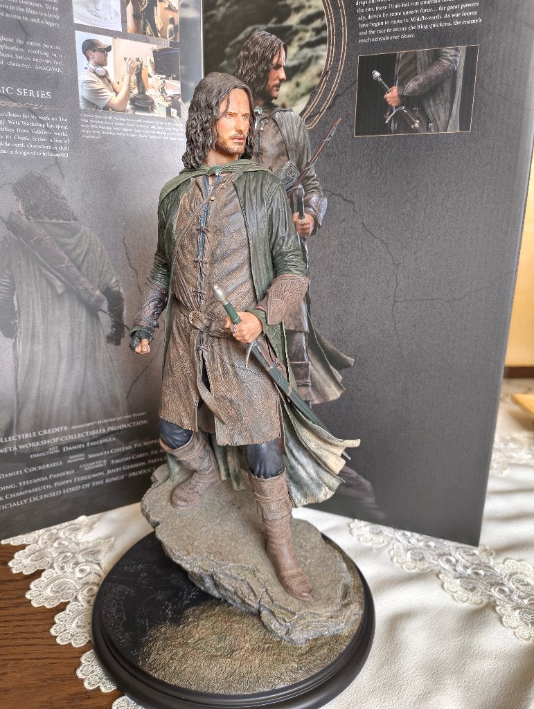Lord Of The Rings Weta Aragorn Hunter of Plains 1:6, Verzamelen, Ophalen of Verzenden, Zo goed als nieuw