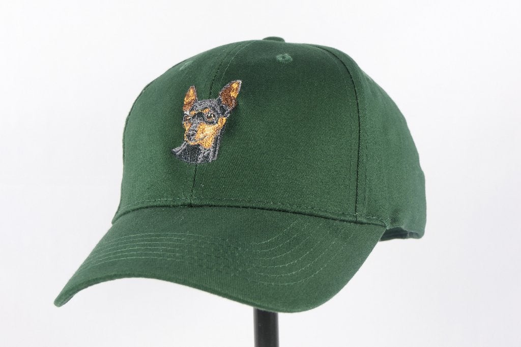 cap met geborduurde Duitse Dwergpinscher, Verzenden, Nieuw, Dier