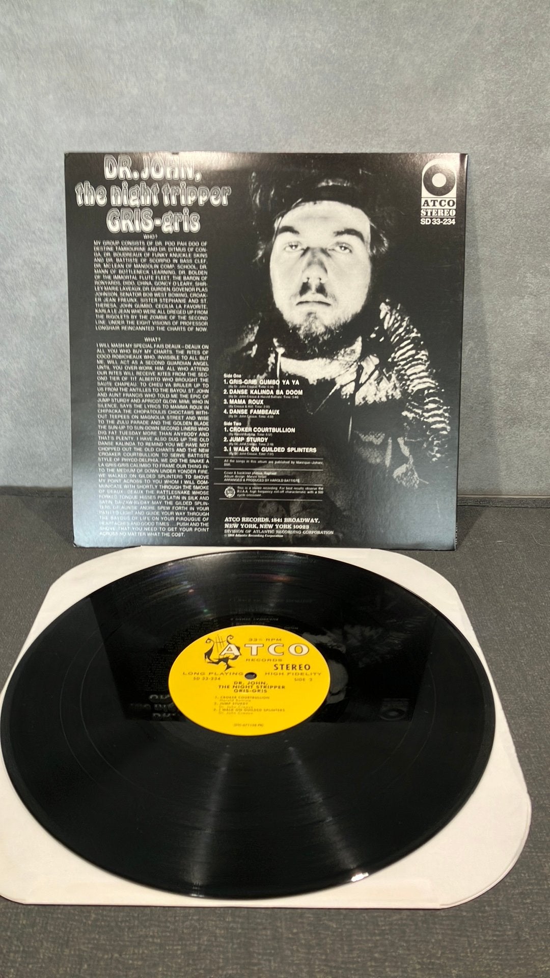 Dr.John The Night Stripper — Gris - Gris, Cd's en Dvd's, Vinyl | Rock, LP, Inclusief binnenhoes, Blues Rock, Ophalen of Verzenden