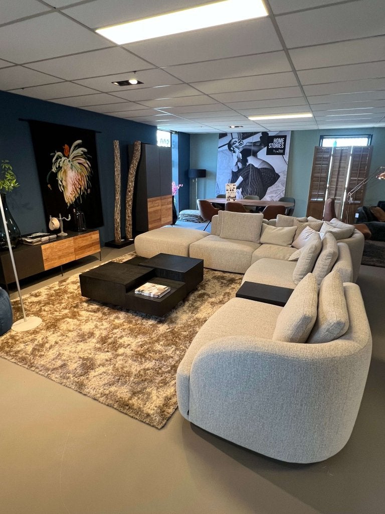 !Nieuw! - Passe Partout - Medusa  - grijs beige - Hoekbank, Huis en Inrichting, Ophalen, Hoekbank, Passe-Partout, Vierpersoons of meer