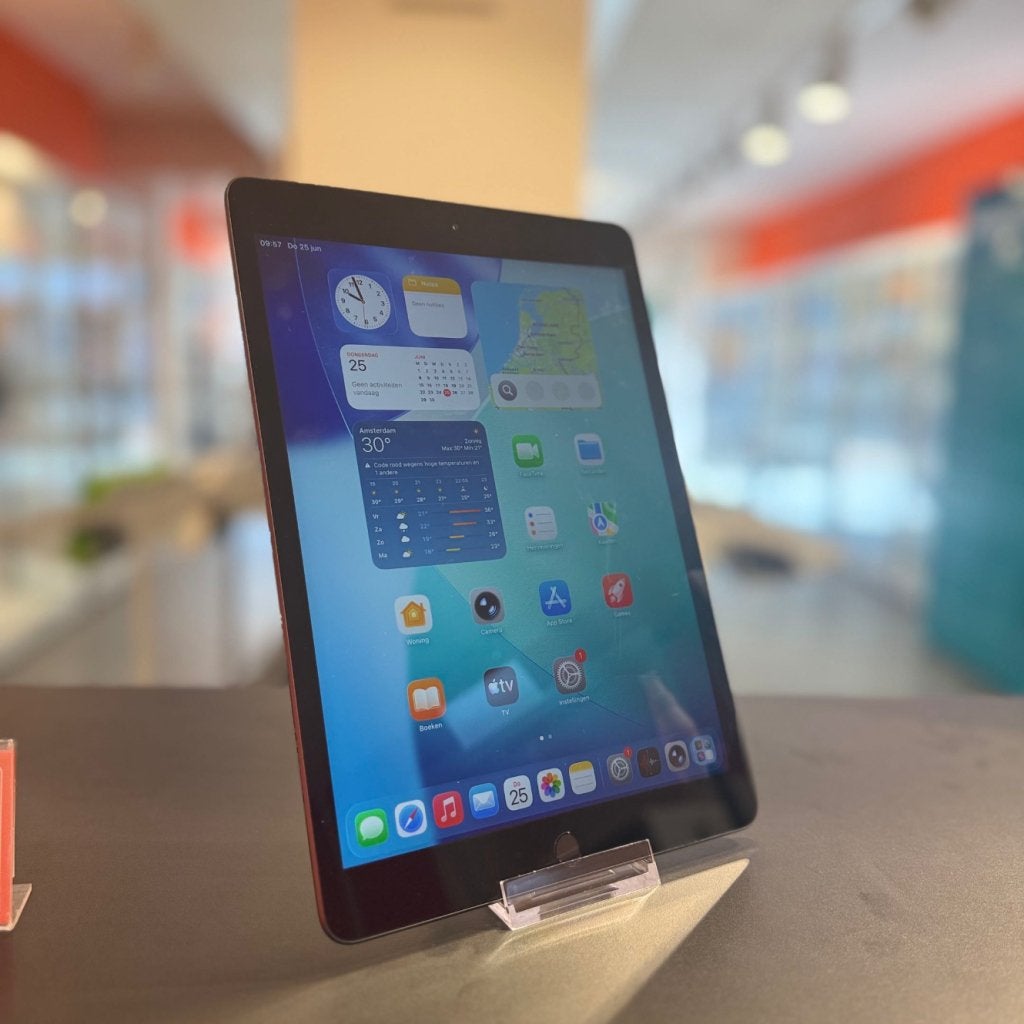 Apple iPad 8th (2020) 128GB  Grijs – Nette staat, Computers en Software, Apple iPads, Apple, Zo goed als nieuw, Support@apple.com