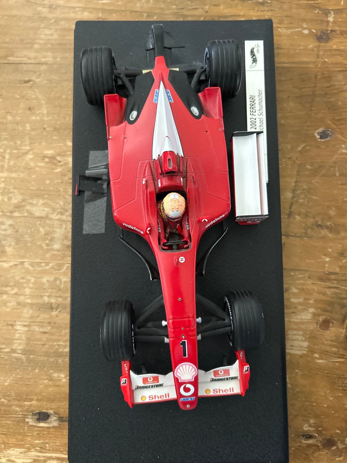 2002 Ferrari F1 Michael Schumacher modelauto, Ophalen of Verzenden, Gebruikt, Auto, Overige merken