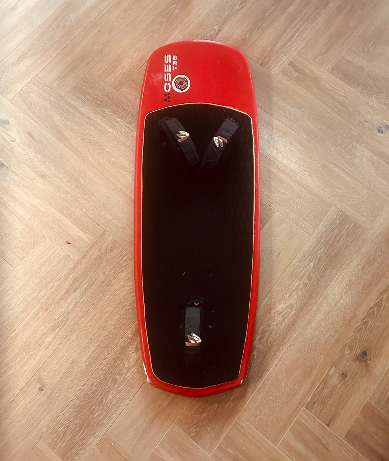 Moses T38 kitefoilboard, Ophalen, Zo goed als nieuw