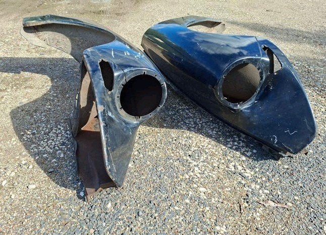 Spatborden voor Citroën DS ID - Gebruikt L + R, Ophalen, Gebruikt, Voor, Spatbord