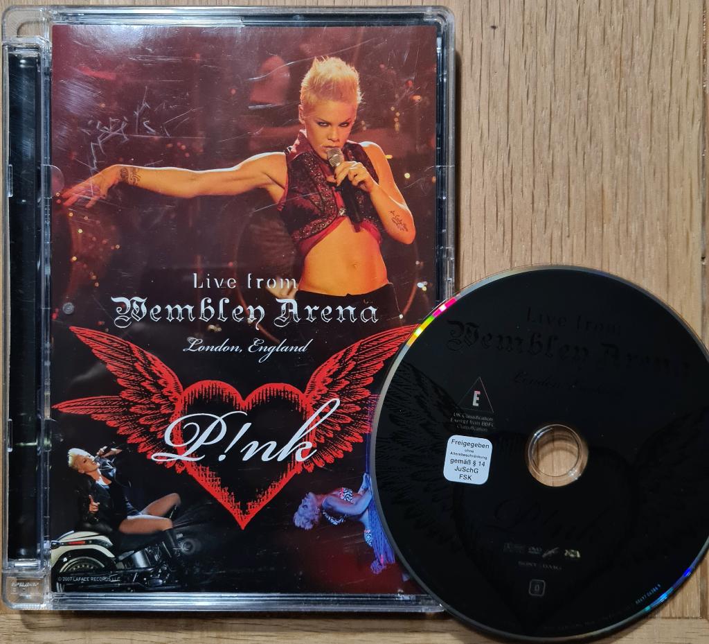 PINK - Live from Wembley Arena 2006 ( DVD )D ), Vanaf 16 jaar, Ophalen of Verzenden, Zo goed als nieuw