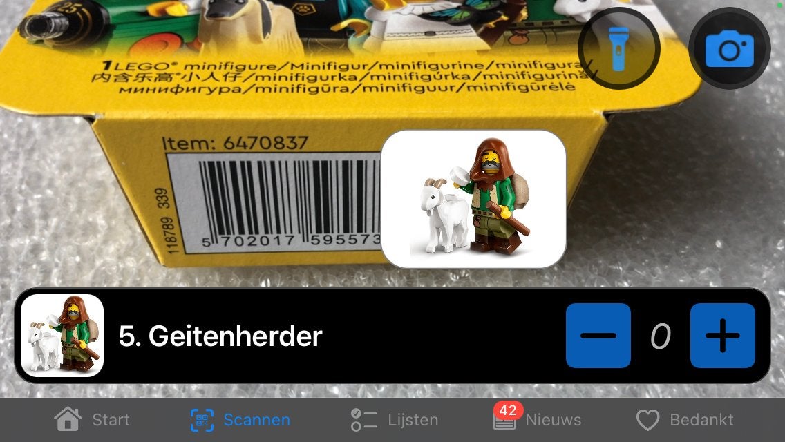 LEGO® Minifiguren 71045 - Goat Farmer *Nieuw*, Lego, Nieuw, Ophalen of Verzenden, Minifiguren serie