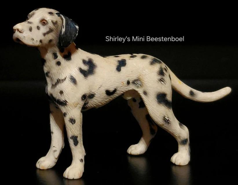 schleich dalmatiër, Ophalen of Verzenden, Gebruikt, Hond of Kat, Beeldje of Figuurtje