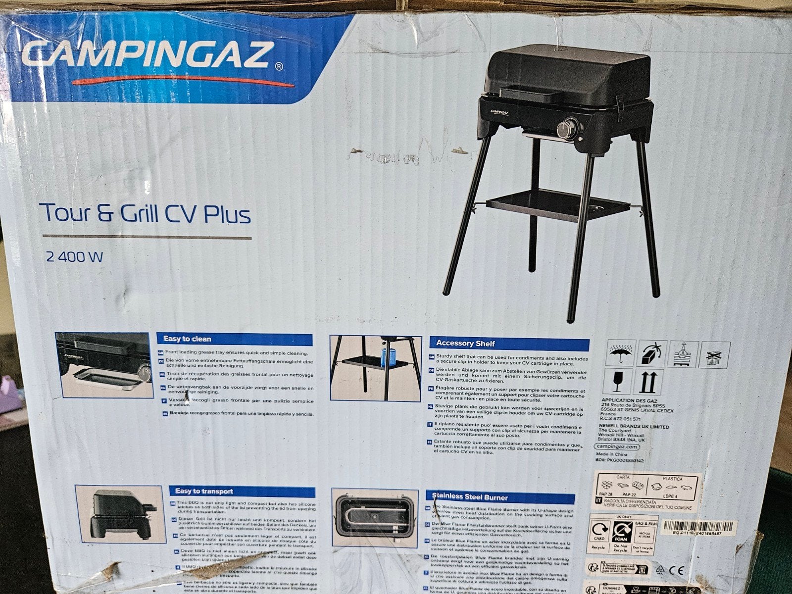 Zo goed als nieuwe Campingaz bbq, Ophalen, Zo goed als nieuw