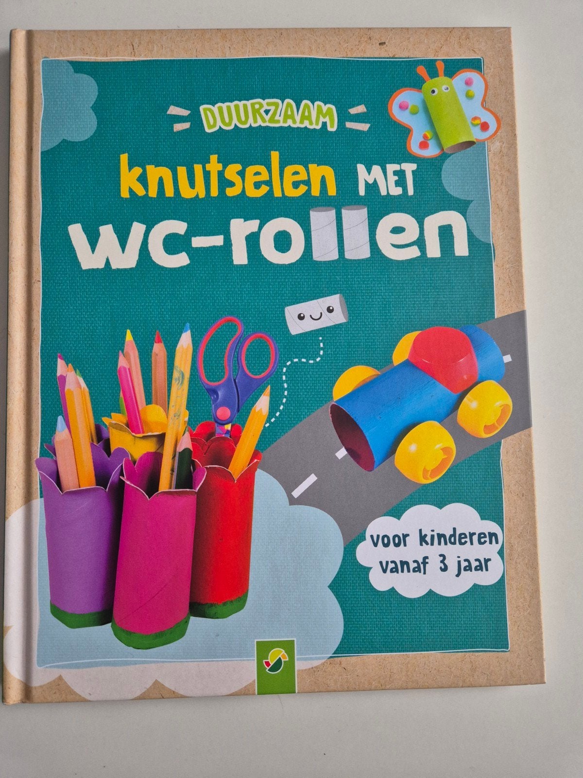 Duurzaam knutselen met wc-rollen - voor kinderen vanaf 3  j., Hobby en Vrije tijd, Ophalen of Verzenden, Zo goed als nieuw