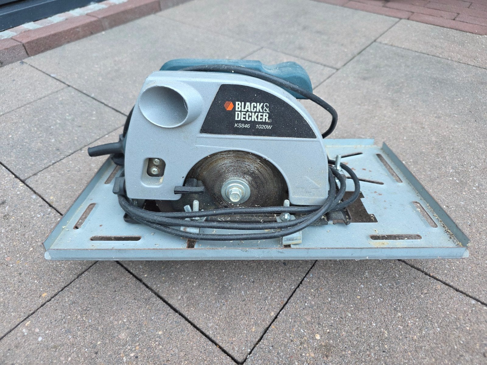 Black & Decker Cirkelzaag KS846 1020W, Ophalen, Gebruikt, Cirkelzaag, 600 tot 1200 watt