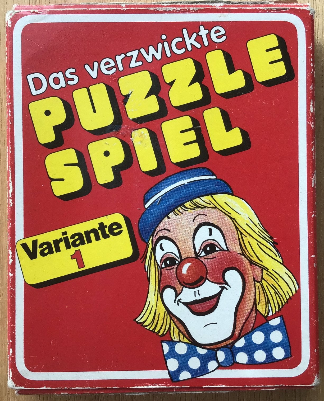 Das verzwickte puzzle spiel / puzzel / breinbreker clowns, Ophalen of Verzenden, Minder dan 500 stukjes, Zo goed als nieuw, Overige typen