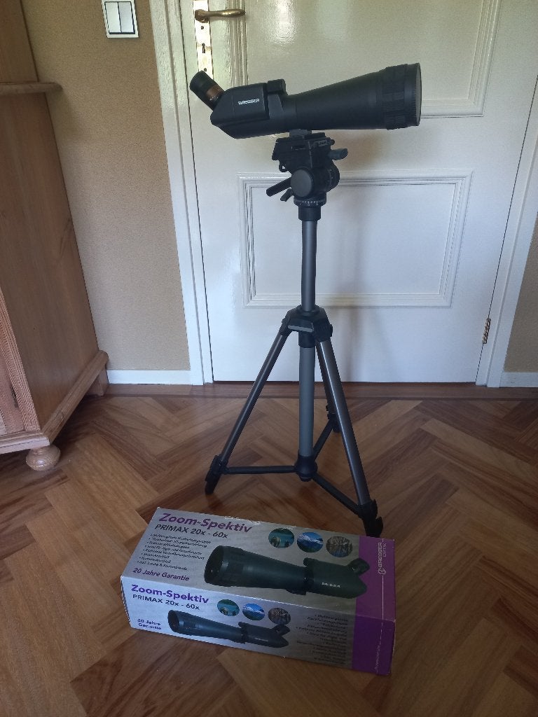 Spotting scope (verrekijker), Ophalen, Overige typen, Zo goed als nieuw, 20x of meer