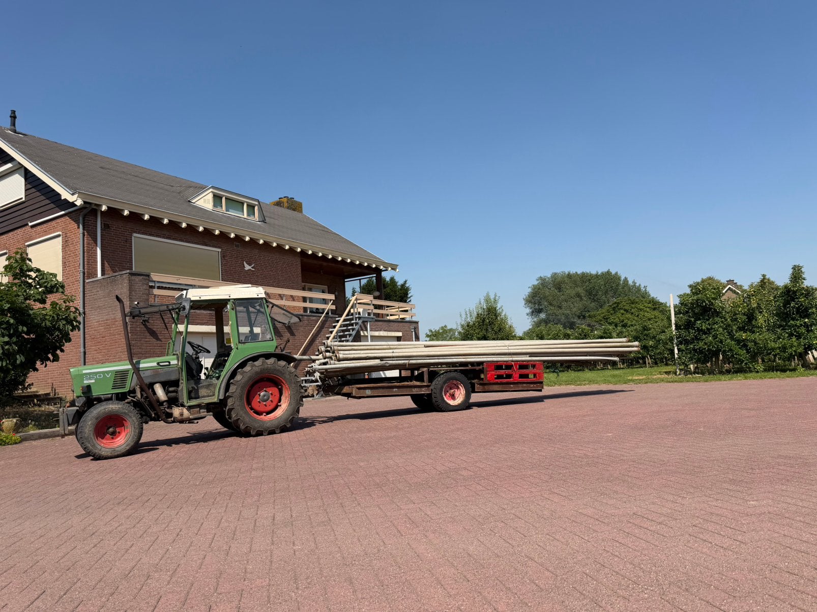 Perrot beregenings buizen beregeningsbuizen incl fruitkar, Ophalen of Verzenden, Gebruikt, Handmatig, Overige typen