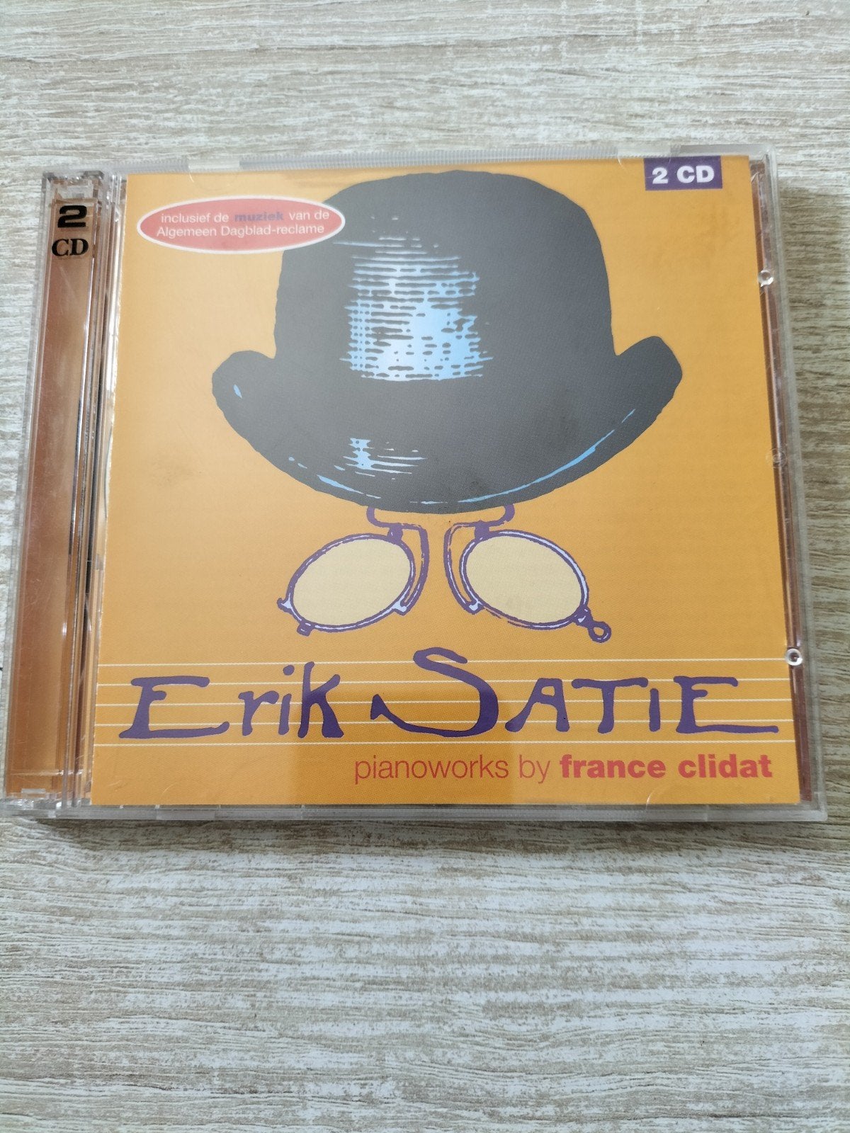 Erik satie - pianoworks 2 cd set, Cd's en Dvd's, Cd's | Klassiek, Ophalen of Verzenden