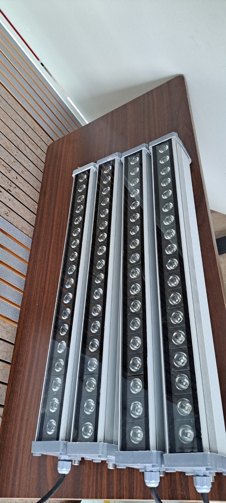 4x LED Wall Washer / Bar Outdoor - Gevel & Tuinverlichting, Gebruikt, Aluminium, Ophalen of Verzenden, Led