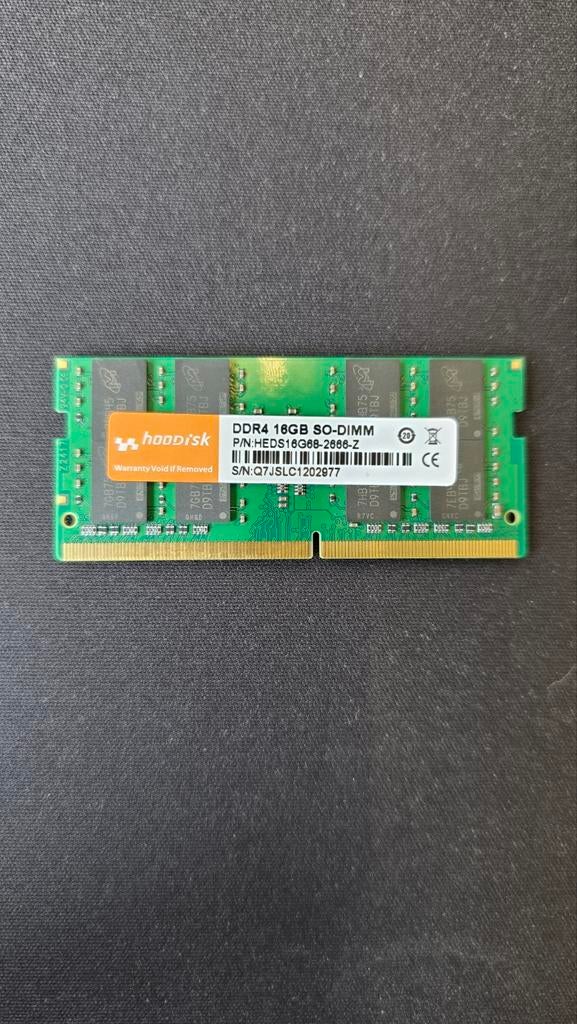 DDR4 16GB SODIMM RAM Geheugen - Zo goed als nieuw, Computers en Software, RAM geheugen, Zo goed als nieuw, Laptop, 16 GB, DDR4