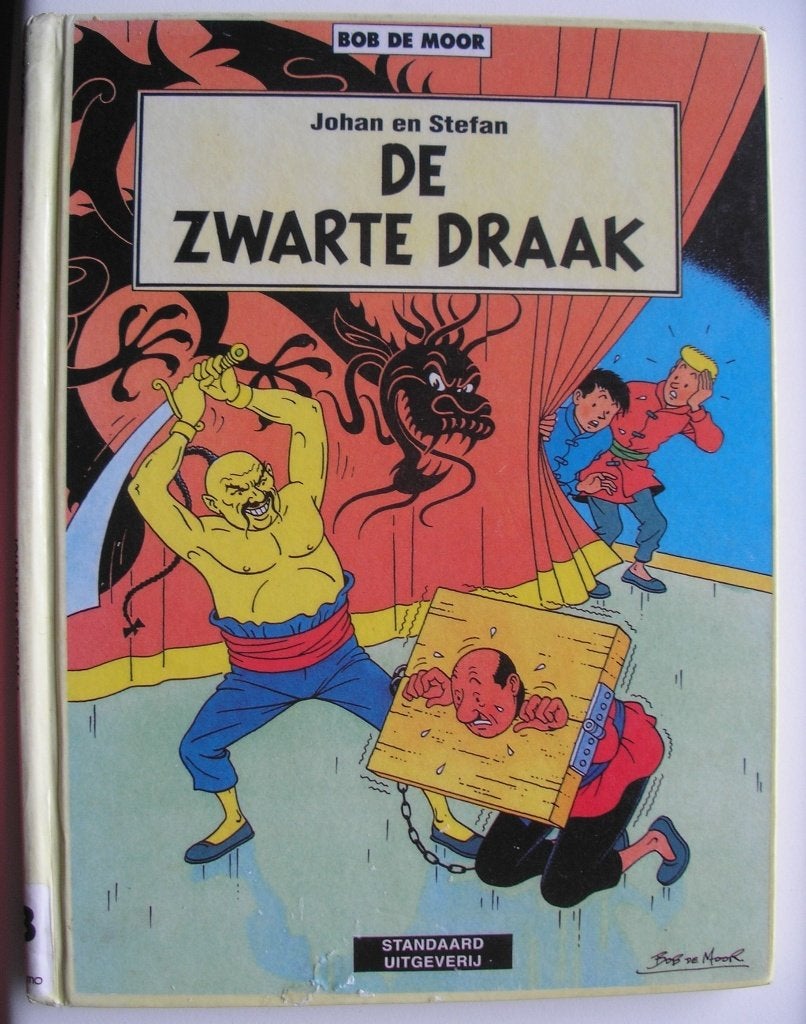 De zwarte draak Bob de Moor + Alice en Leopold, Boeken, Meerdere stripboeken, Ophalen of Verzenden, Gelezen