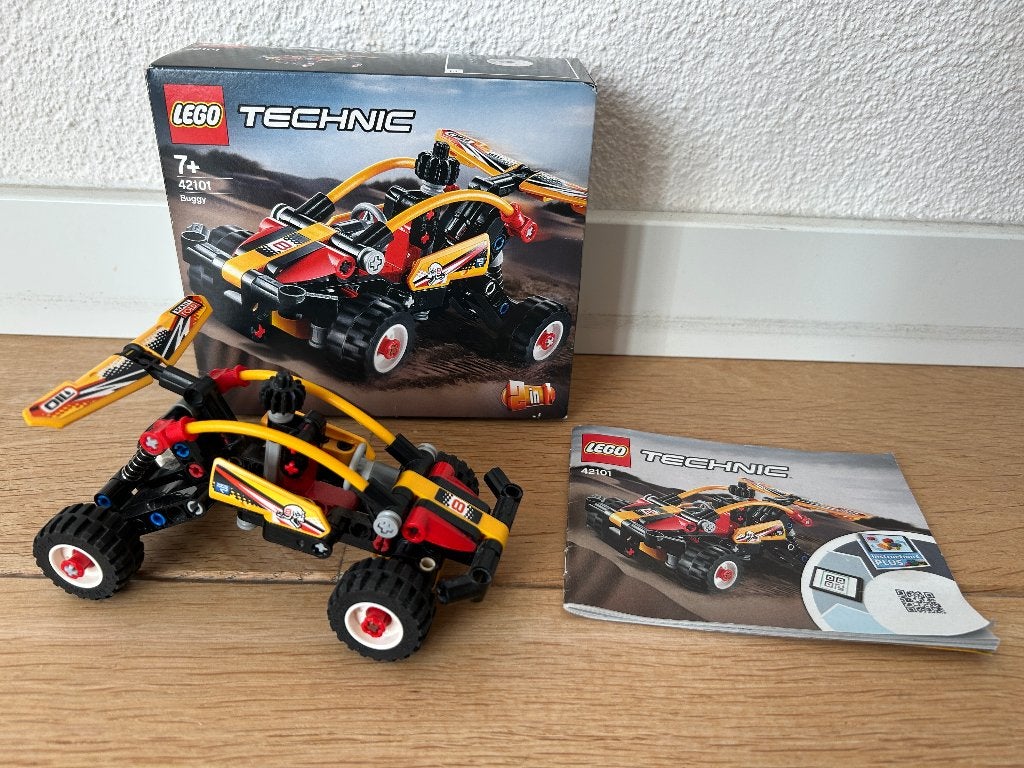 Lego Technic 42101 Buggy (compleet), Inclusief instructies, Gebruikt, Lego, Ophalen of Verzenden