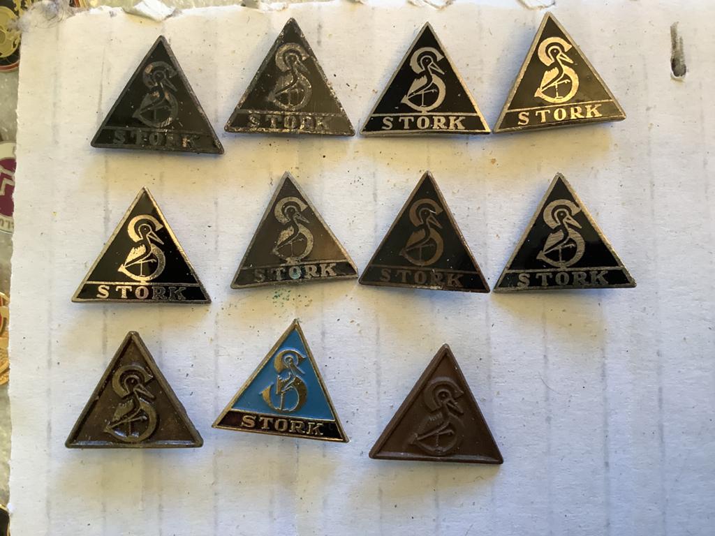 11speldjes Stork, Ophalen of Verzenden, Gebruikt, Overige onderwerpen