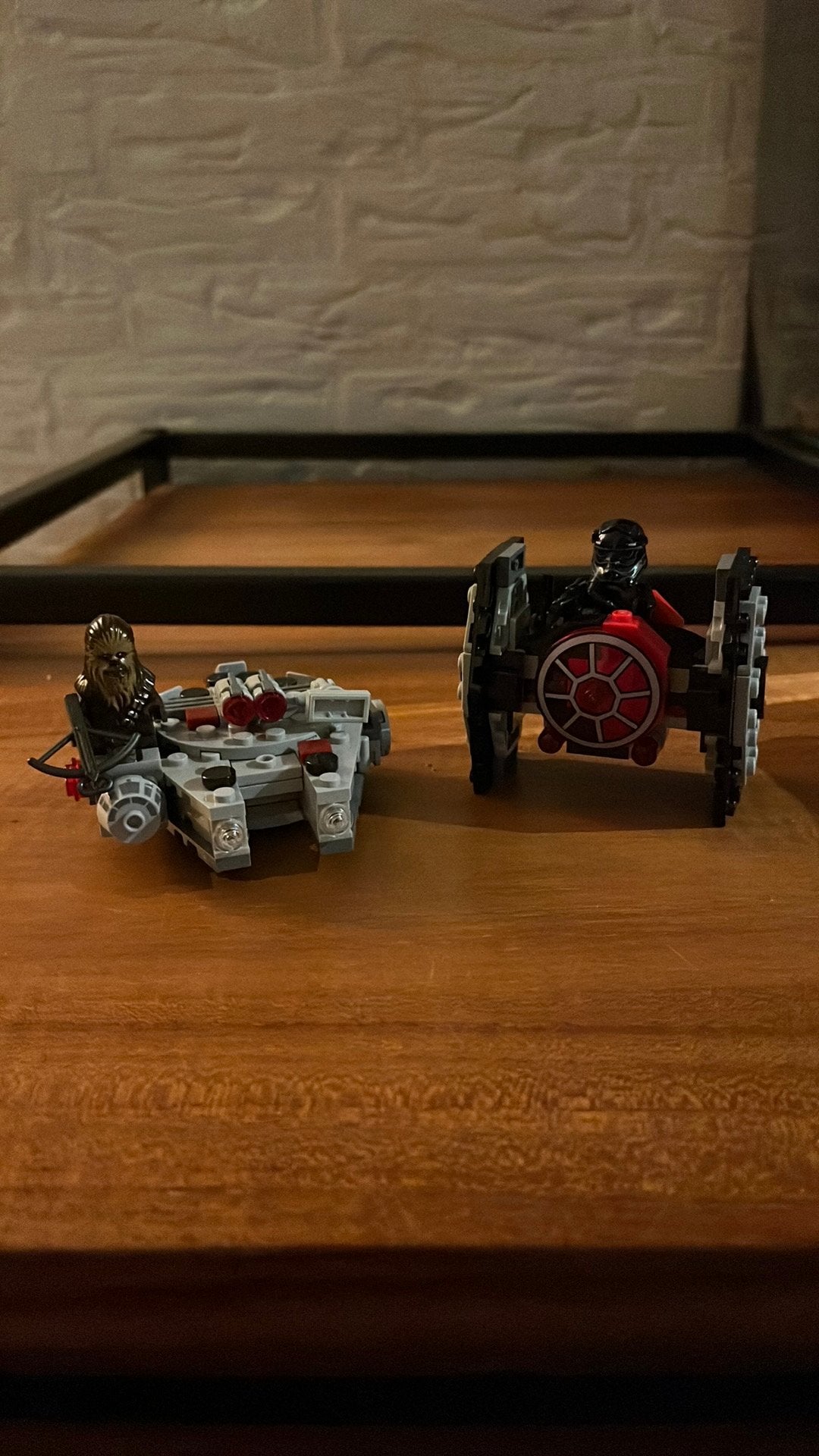 Lego star wars Millennium Falcon en Tie fighter microfighter, Compleet, Star Wars, Lego, Ophalen of Verzenden