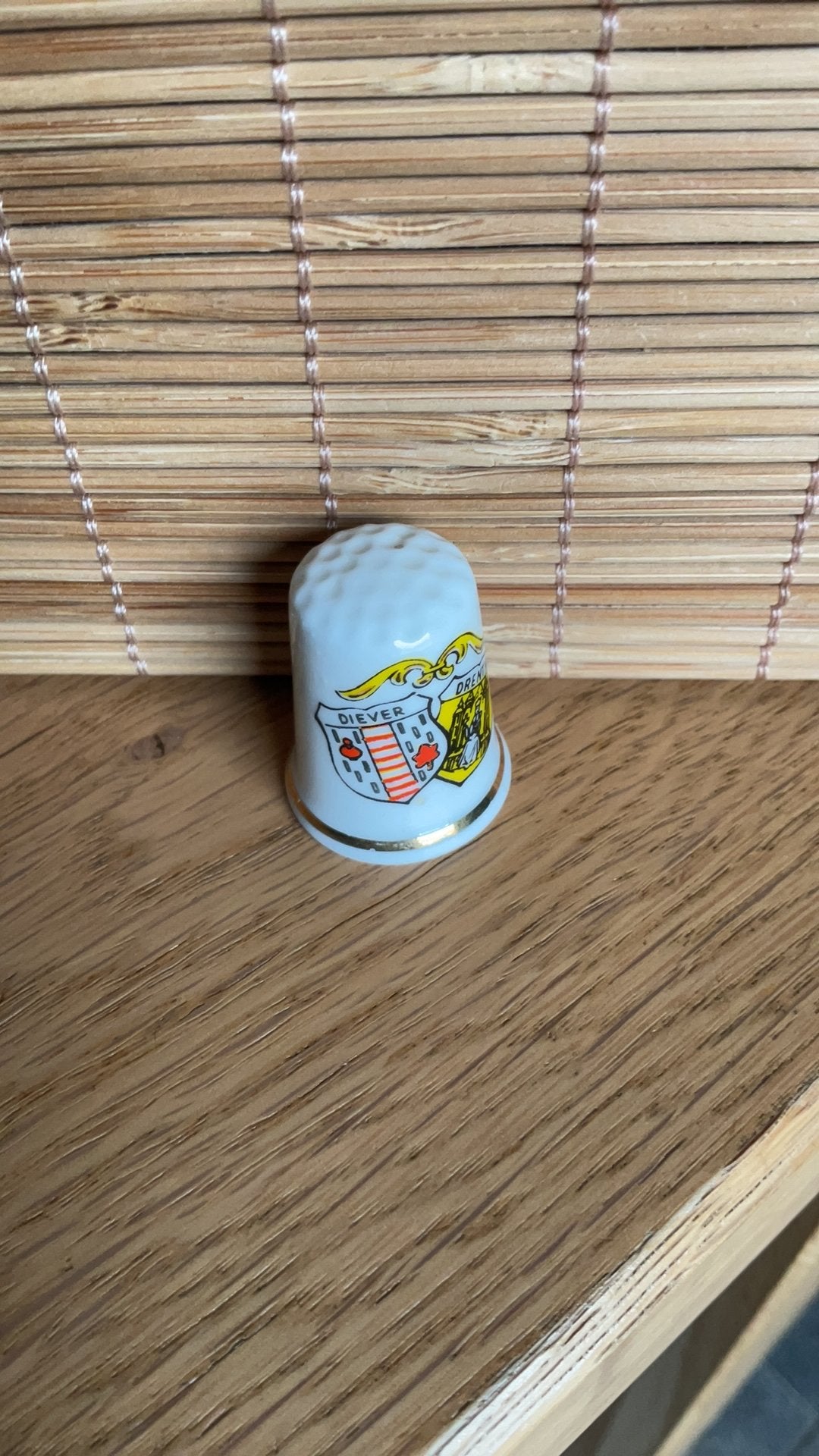 Diever vingerhoed vingerhoedje vingerhoedjes vingerhoeden, Verzenden, Nieuw, Porselein, Nederland