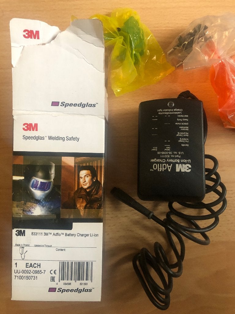 3m adflo oplader een 2 adflo batterij, Ophalen of Verzenden, Nieuw