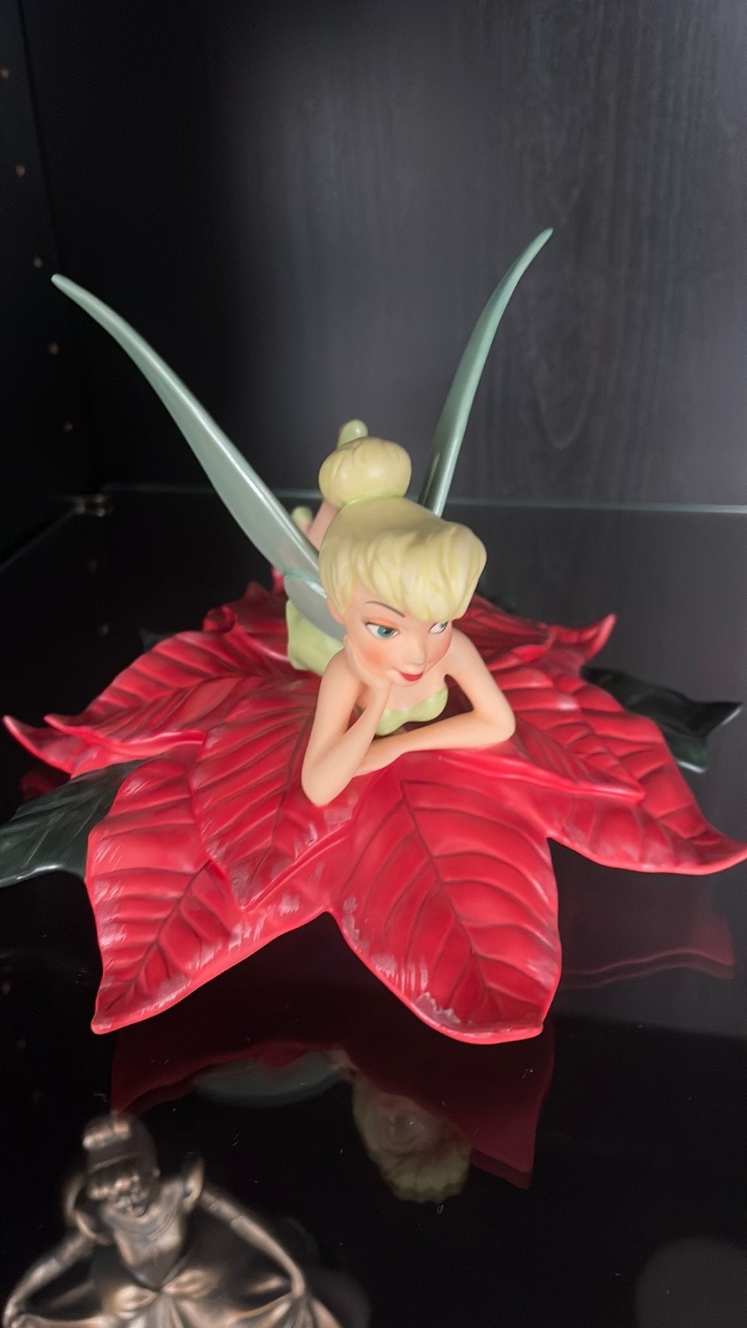 Wdcc tinkerbell, Ophalen of Verzenden, Sneeuwwitje of Doornroosje, Zo goed als nieuw, Beeldje of Figuurtje