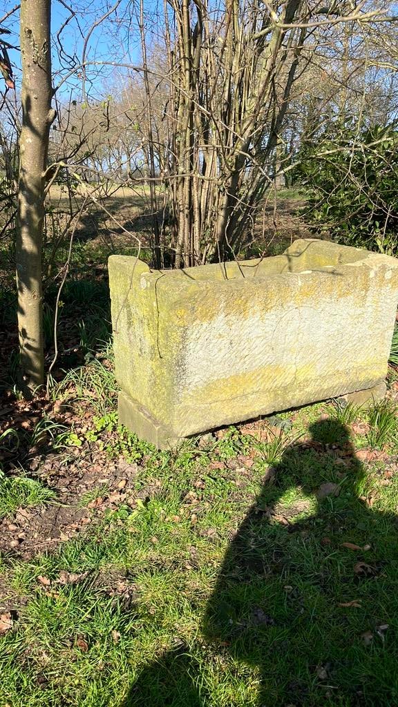 Bentheimer  bakmet jaartal, Tuin en Terras, Ophalen, Zo goed als nieuw, Rechthoekig, Hout