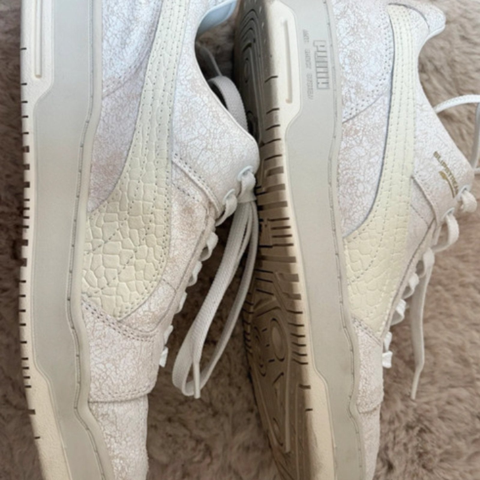 Puma Rebound Joy Low sneakers - Maat 41, Wit, Ophalen of Verzenden, Sneakers of Gympen, Zo goed als nieuw