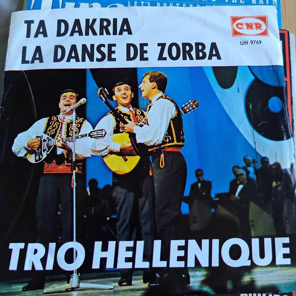 Trio Hellenique - Ta Dakria / La Danse de Zorba (Vinyl), Cd's en Dvd's, Ophalen of Verzenden, 1960 - 1969, Gebruikt, 7 inch