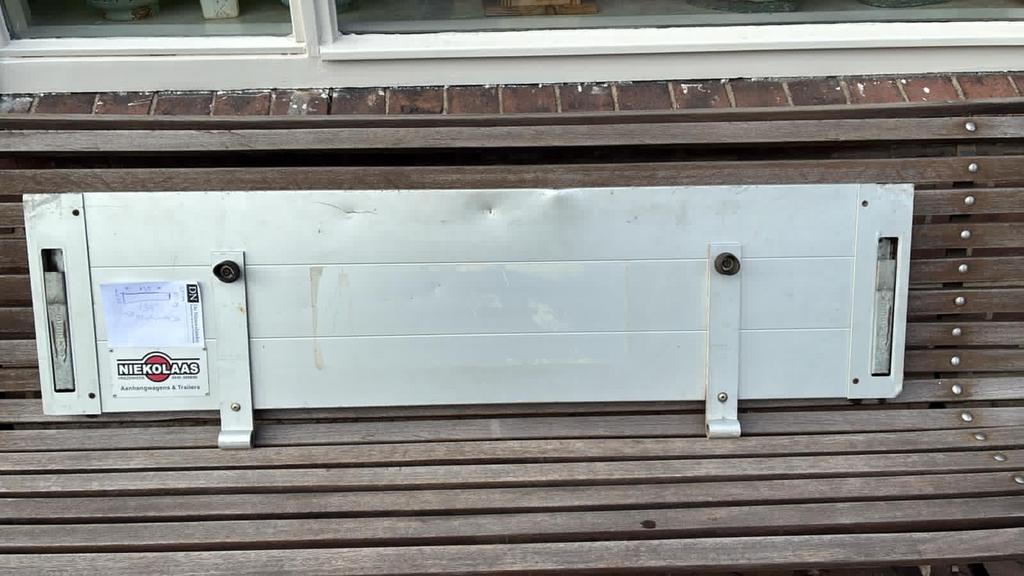 Achterklep voor aanhangwagen / kar, Ophalen, Gebruikt