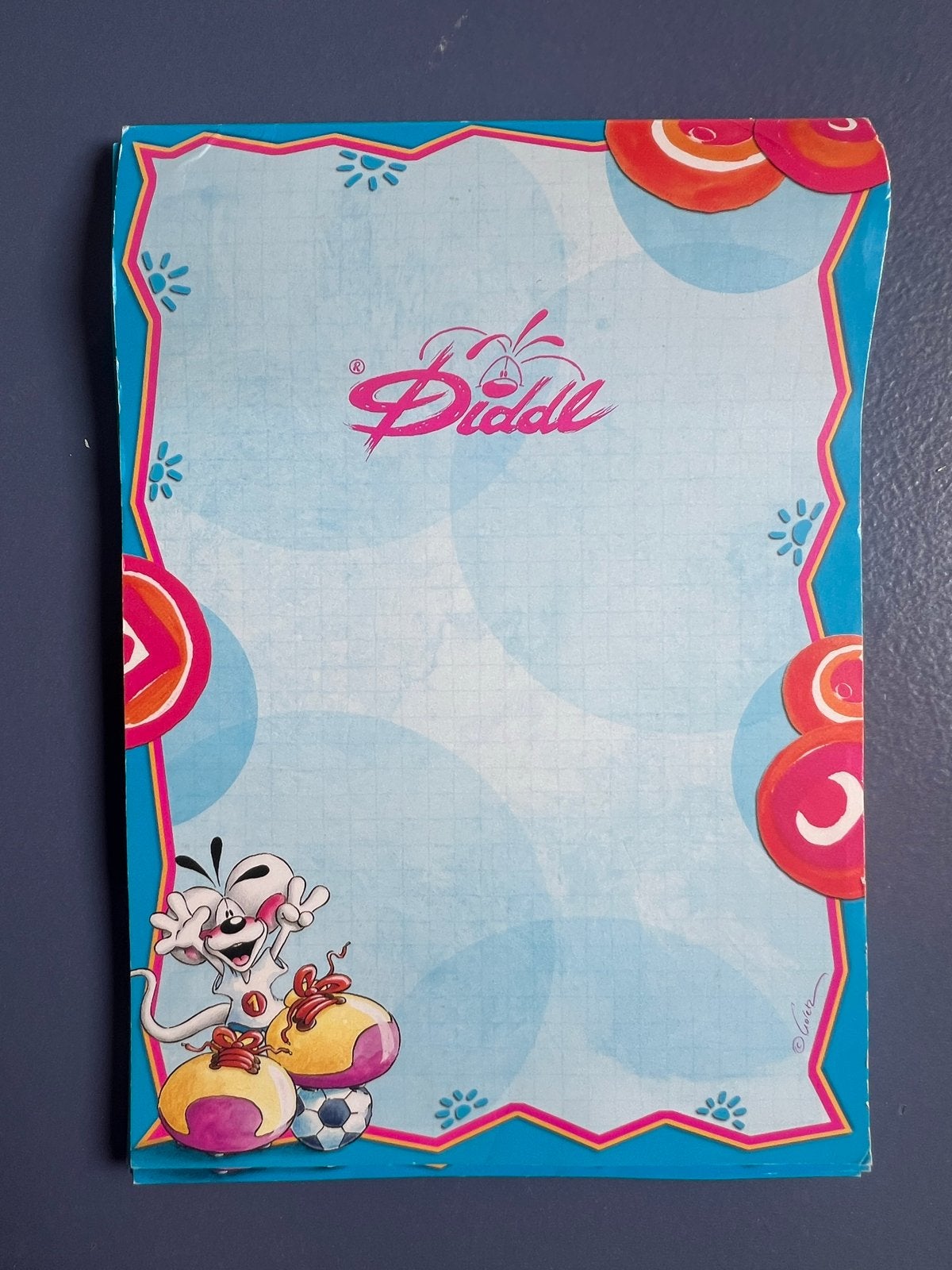 Diddl Scratch n Sniff blok - Bijna compleet, Ophalen of Verzenden, Diddl, Gebruikt, Papier, Kaart of Schrift