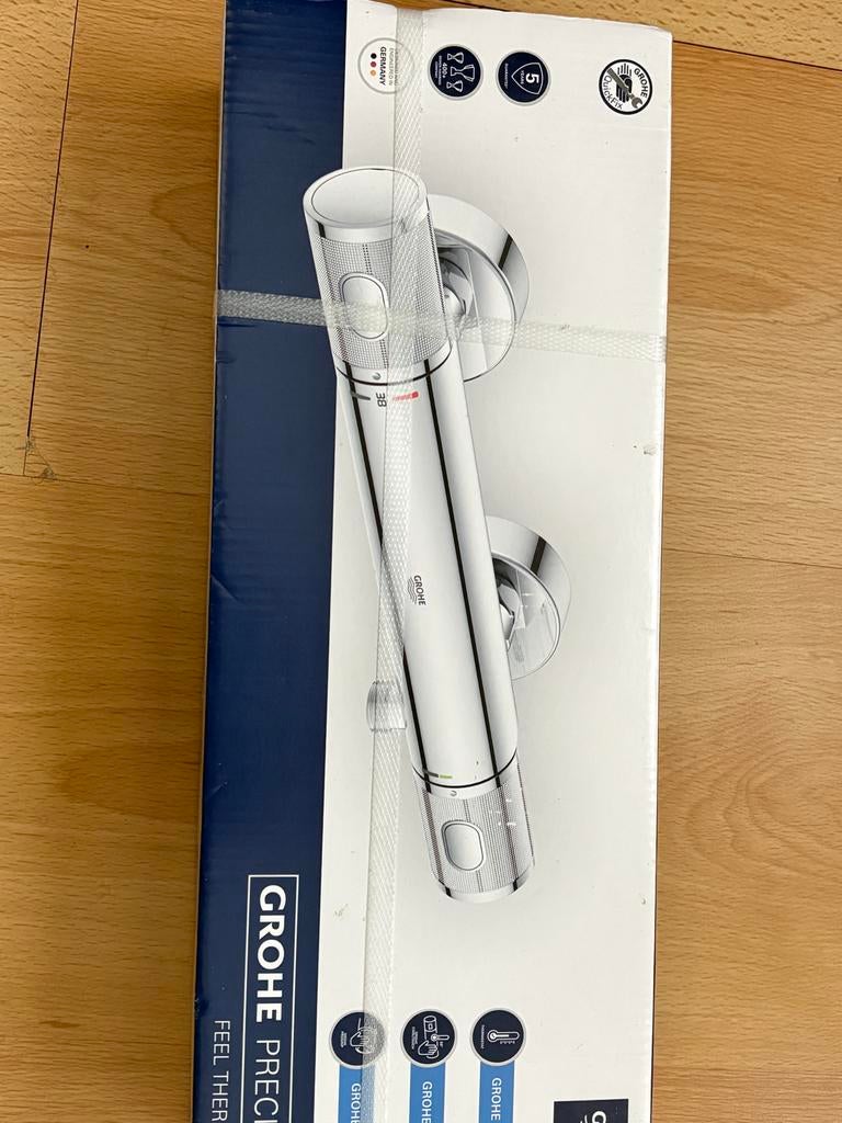 Grohe Precision Feel Thermostaat - Nieuw in doos, Ophalen, Nieuw, Chroom, Douche