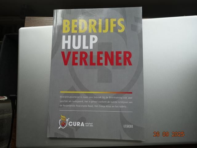 Bedrijfshulpverlener....B.J.M. Geurts, Ophalen, Alpha, Zo goed als nieuw, HBO