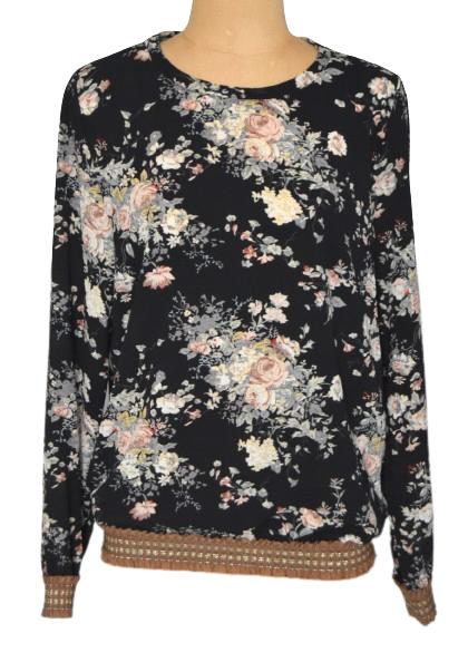 Lollys Laundry truitje, blousetop, flowers, Mt. S, Kleding | Dames, Overige kleuren, Verzenden, Zo goed als nieuw, Lolly's Laundry