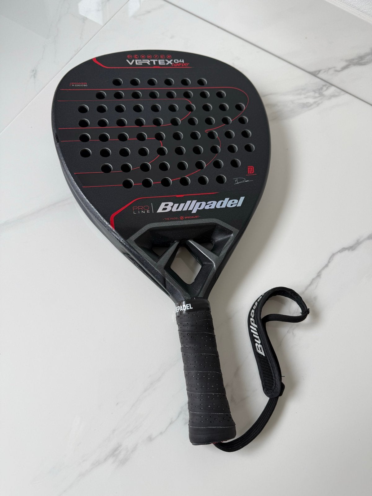 Bullpadel Vertex 04 Comfort Padelracket, Ophalen of Verzenden, Zo goed als nieuw