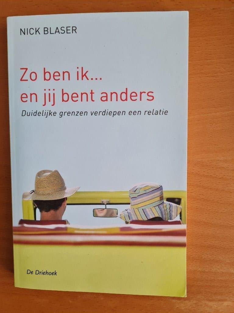 Zo ben ik... en jij bent anders (duidelijke grenzen relatie), Sociale psychologie, Nick Blaser, Ophalen of Verzenden, Zo goed als nieuw