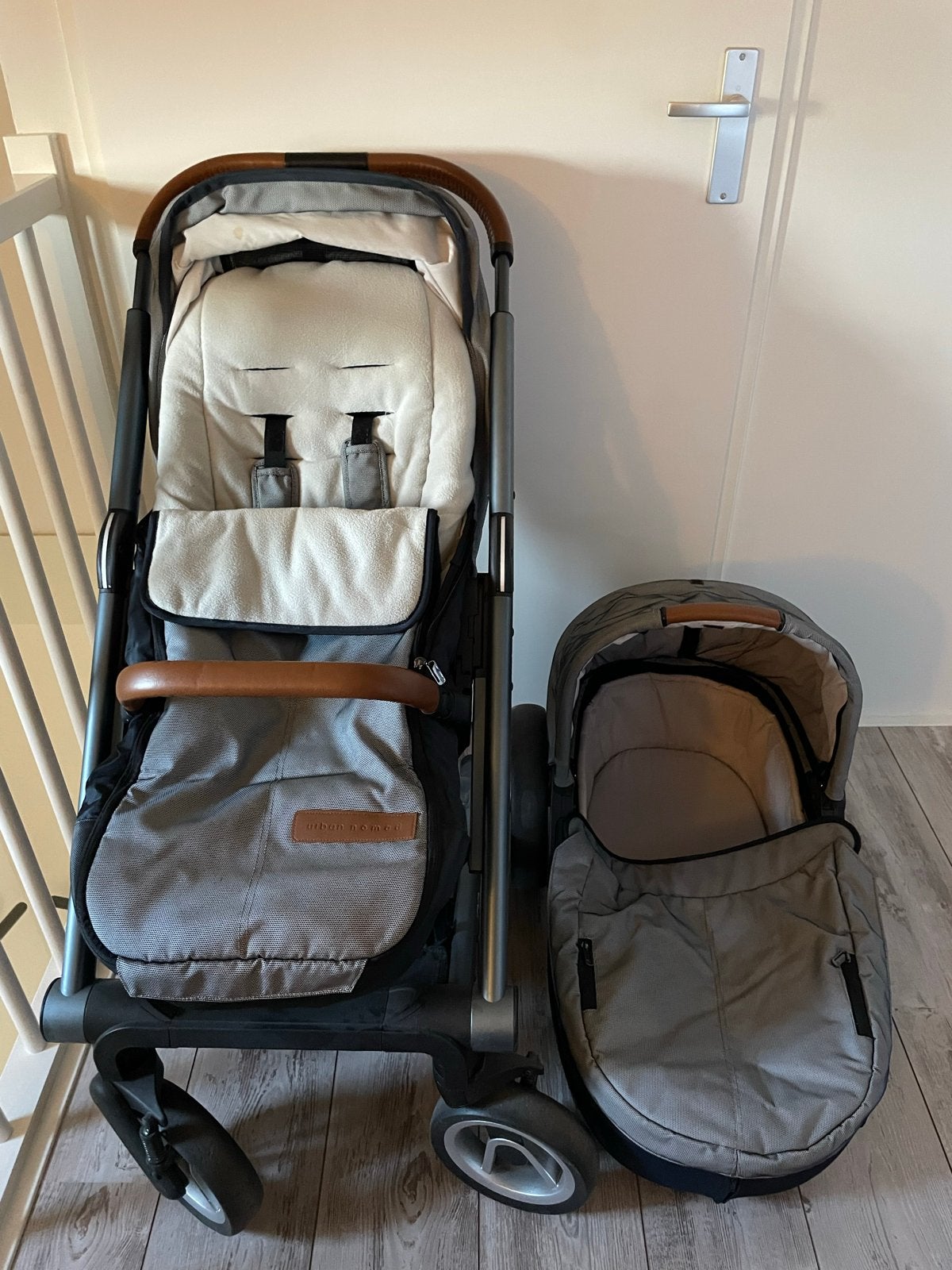 Mutsy iGo Combiwagen met reiswieg - Gebruikt, Gebruikt, Combiwagen, Met reiswieg, Ophalen