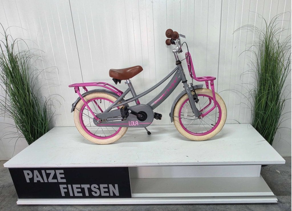 Supersuper Lola Kinder fiets frame hoogte 16 inch 26173, Niet ingevuld, Terugtraprem, Supersuper Lola, Niet ingevuld